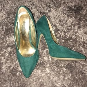 Suede Pointed Toes Pumps